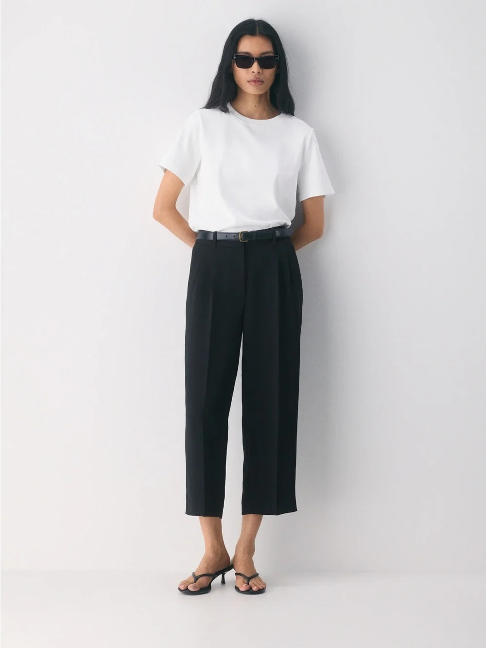 Aritzia Wilfred The Effortless Pant™ Cropped - Crepette™